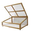 Frühbeetaufsatz zu Vegtrug klein 105x76x45.5 cm