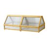Frühbeetaufsatz zu Vegtrug mittel 183x76x66 cm