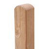 Pfosten, Kopf rund, Lärche Natur 190x9x9 cm