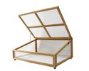 Frühbeetaufsatz zu Vegtrug klein 105x76x45.5 cm
