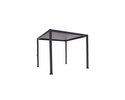 Premium Alu-Pergola, schwarz 300x300x250cm