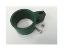 Einfachschelle für Torpfosten, grün, D 6.0 cm