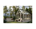 Gewächshaus Este 8.2 m2, Kdi grau 363 x 240 x 285 cm