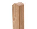 Pfosten, Kopf rund, Lärche Natur 190x9x9 cm