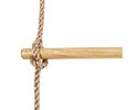 Strickleiter mit Holzsprossen 'light' PP 2.5 m (1.80 m) - 5 Sprossen