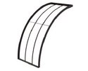 Halbbogen 90° *B* L 98.5 x B 38 x T 2.5 cm / Serie LARA