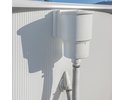 Skimmer + Rücklaufventil weiss AR100