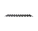 Rasen-+Beetkante aus recycliertem Kst. L83 x H 24 cm