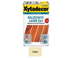 Xyladecor Holzschutzlasur 2in1 farblos 5l