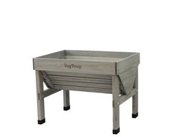 Pflanztrog Vegtrug klein, grau 103 x 76 x 80 cm