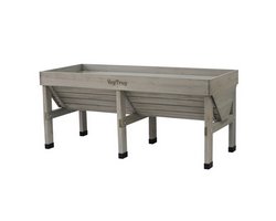 Pflanztrog Vegtrug medium, grau 183 x 76 x 80 cm