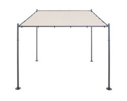 Pavillon Venezia, anthrazit/sand 300x285x214/282cm