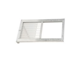 Schildkröten-Türli, für horiz. Einbau Aussenmass B29.2xH55cm,Türöf.25.3x22cm