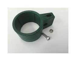 Einfachschelle für Torpfosten, grün, D 6.0 cm