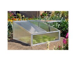Pult-Frühbeetkasten Boss PC transp. 103 x 101 x 34/56 cm