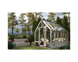 Gewächshaus Este 8.2 m2, Kdi grau 363 x 240 x 285 cm