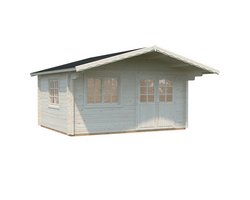Blockh. Heilbronn 15,1 m2, natur 470x380 cm, 70mm