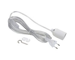 Lampenfassung Sockel E27, 4m Kabel