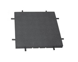 Fallschutzplatte anthrazit 500 x 500 x 45 mm
