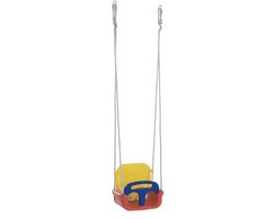 Babysitz verstellbar rot/gelb/blau (0950.223) / 45.6 x 30 x 46.5 cm