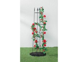 Obelisk Padon, schwarz D 47 x H 180 cm