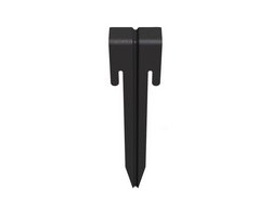 Befestigungsset für Rasenkante schwarz - Set à 3 Stk.