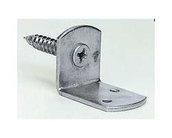 Edelstahl Flechtzaun-Winkel Set à 4 Stk./pcs