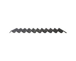 Rasen-+Beetkante aus recycliertem Kst. L83 x H 24 cm