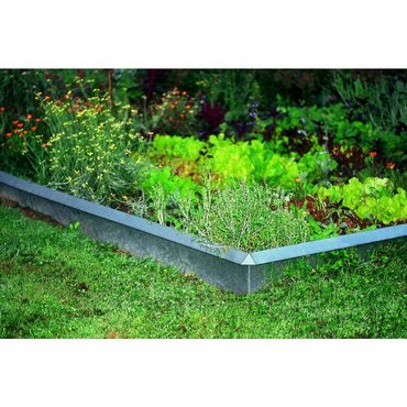 Stahl-Schneckenschutz Längsprofil L 100 cm, H 26 cm 
