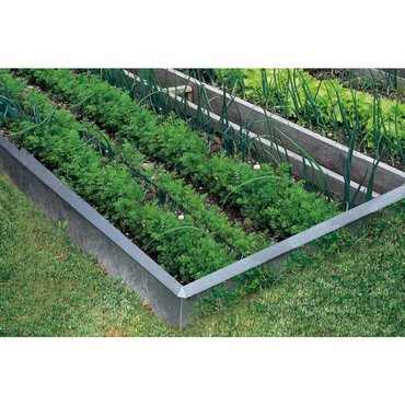 Stahl-Schneckenschutz Längsprofil L 100 cm, H 26 cm 