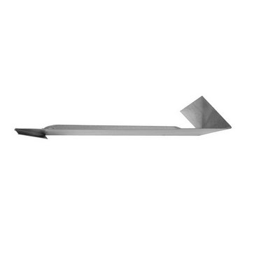 Stahl-Schneckenschutz Längsverbinder Abmessungen: 15x5x26 cm 