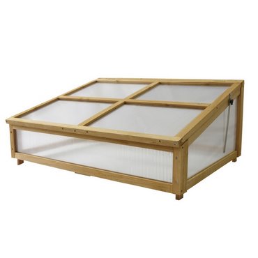 Frühbeetaufsatz zu Vegtrug klein 105x76x45.5 cm 