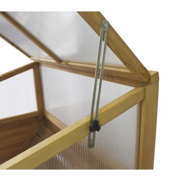 Frühbeetaufsatz zu Vegtrug klein 105x76x45.5 cm 