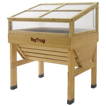 Frühbeetaufsatz zu Vegtrug klein 105x76x45.5 cm 