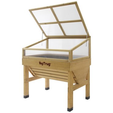 Frühbeetaufsatz zu Vegtrug klein 105x76x45.5 cm 