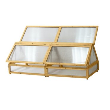 Frühbeetaufsatz zu Vegtrug mittel 183x76x66 cm 