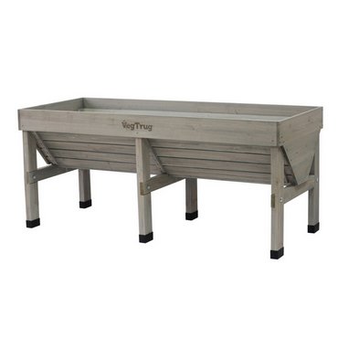 Pflanztrog Vegtrug medium, grau 183 x 76 x 80 cm 