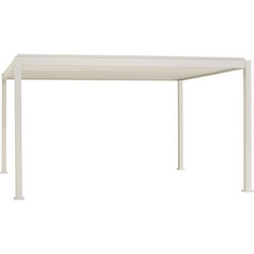 Premium Alu-Pergola, weiss 300x300x250cm 