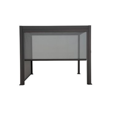 Sichtschutz, ausziehbar schwarz, 3m 