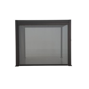 Sichtschutz, ausziehbar schwarz, 3m 
