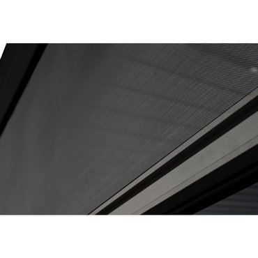Sichtschutz, ausziehbar schwarz, 4m 