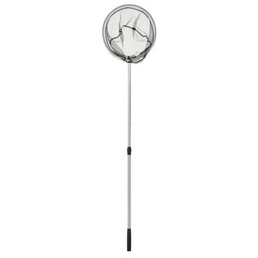 Fischkescher gross mit Teleskopstiel D 38 cm, L 113/180 cm 