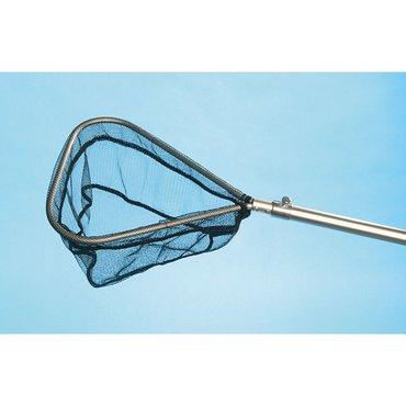 Teichkescher mit Alu-Stiel D 24/25cm, L100 cm 