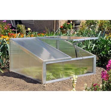 Pult-Frühbeetkasten Boss PC transp. 103 x 101 x 34/56 cm 
