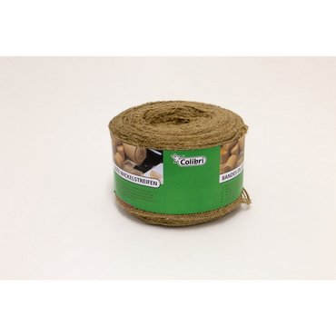Wickelstreifen aus Jute natur, 230g/m2 25m x 10cm 