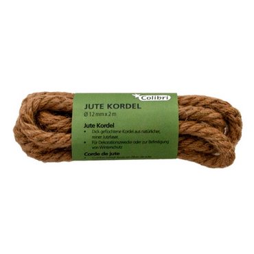 Jute Kordel natur L 2 m x D 12 mm 