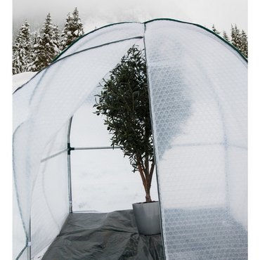 Wintergew.haus Yurt mit Isofolie L 180 x 180 x 200 cm 