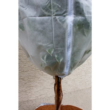 WinterCover M Reissverschluss & Schnur D75 x150cm, 50g/m2, Inhalt 2 Stück 