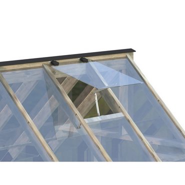 Gewächshaus Este 8.2 m2, Kdi grau 363 x 240 x 285 cm 