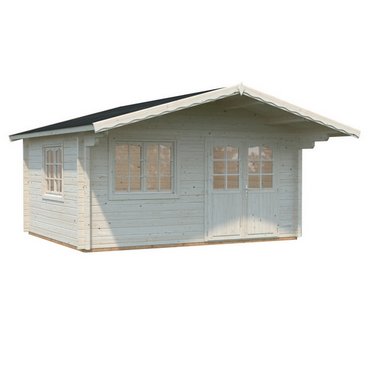 Blockh. Heilbronn 15,1 m2, natur 470x380 cm, 70mm 